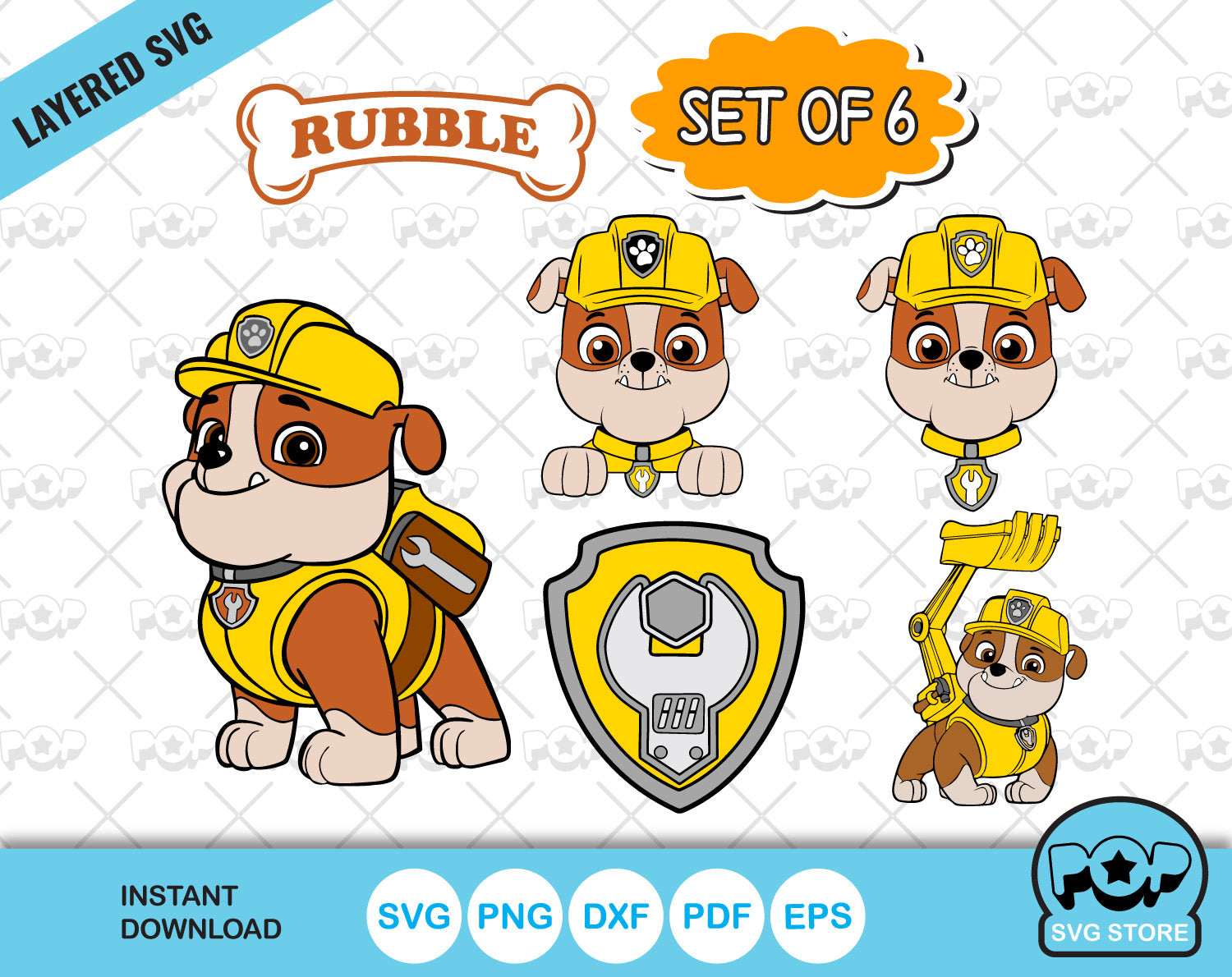 Zuma Paw Patrol SVG Bundle