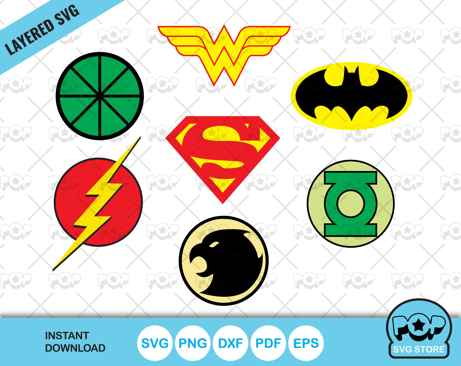 Super Hero Logos