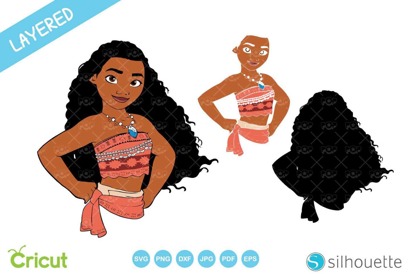 Fairytale Princesses cliparts bundle, SVG cutting files for cricut / silhouette, instant download