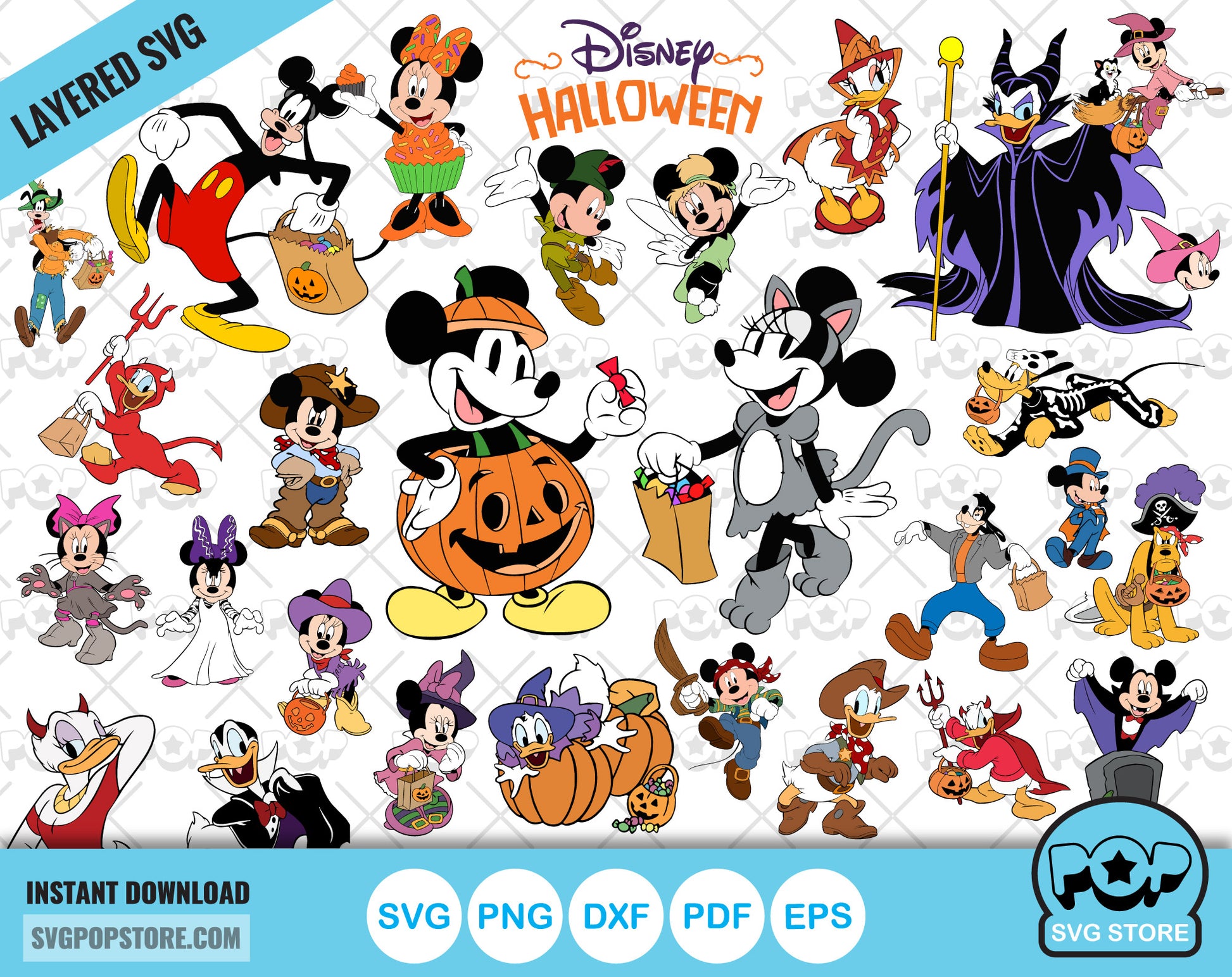 Mickey Halloween clipart bundle, Disney Halloween cliparts, SVG cut files for cricut silhouette, instant download – svgpopstore mickey-halloween-clipart-bundle-disney-halloween-cliparts-svg-cut-files-for-cricut-silhouette-instant-download-svgpopstore