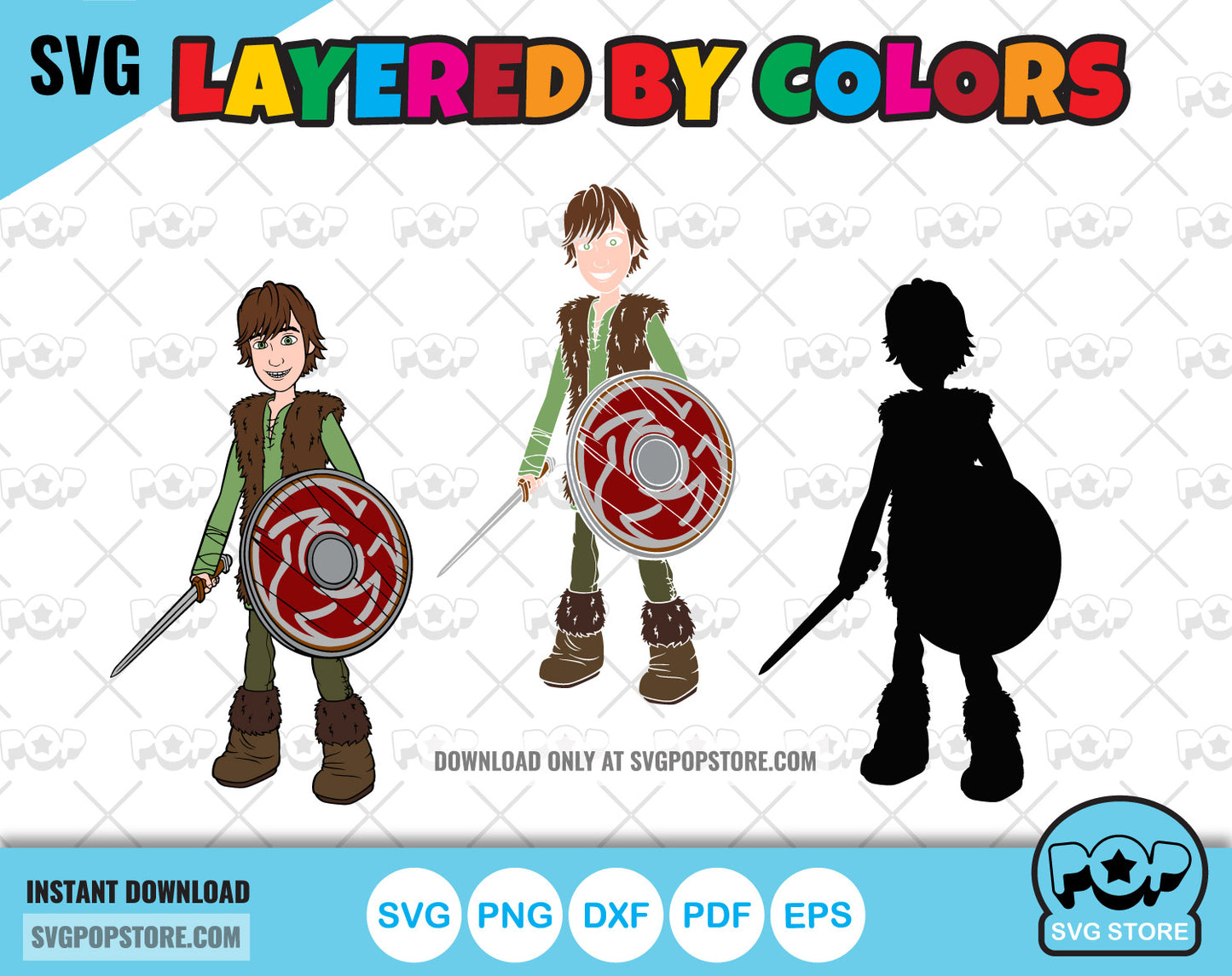 How to Train Your Dragon clipart bundle, svg cut files for Cricut / Silhouette, Toothless Clipart N1