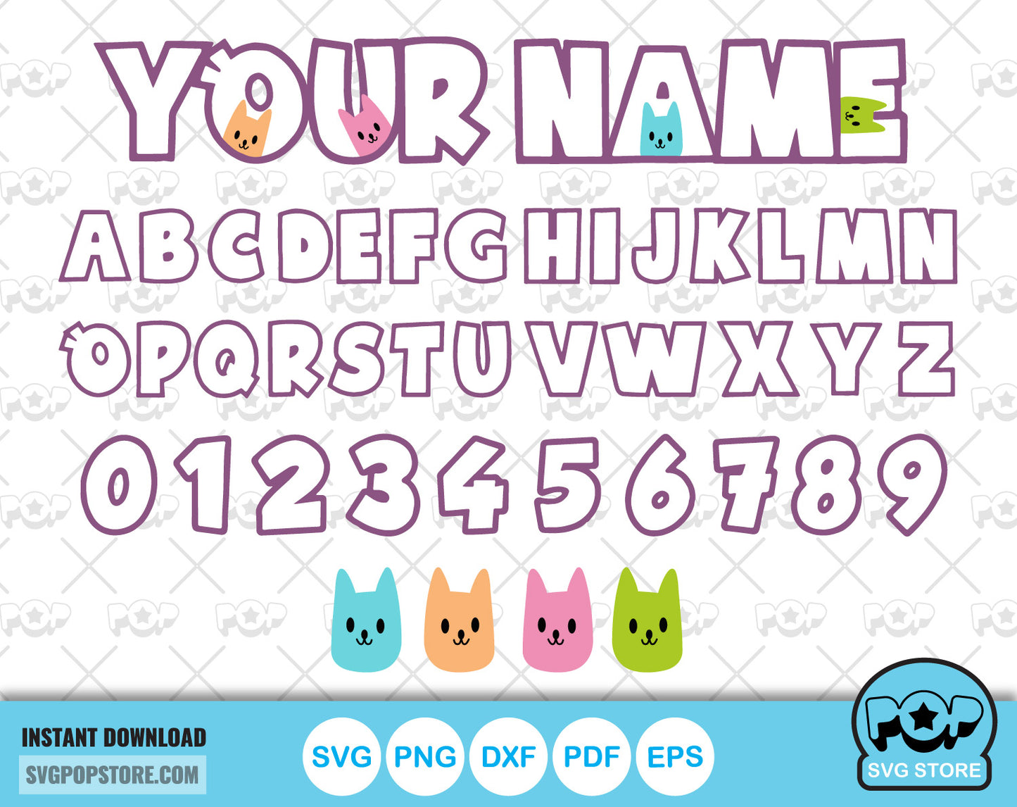 Gabby's Dollhouse 100 cliparts bundle + alphabet, Gabby Dollhouse svg cut files for Cricut / Silhouette, png files N1