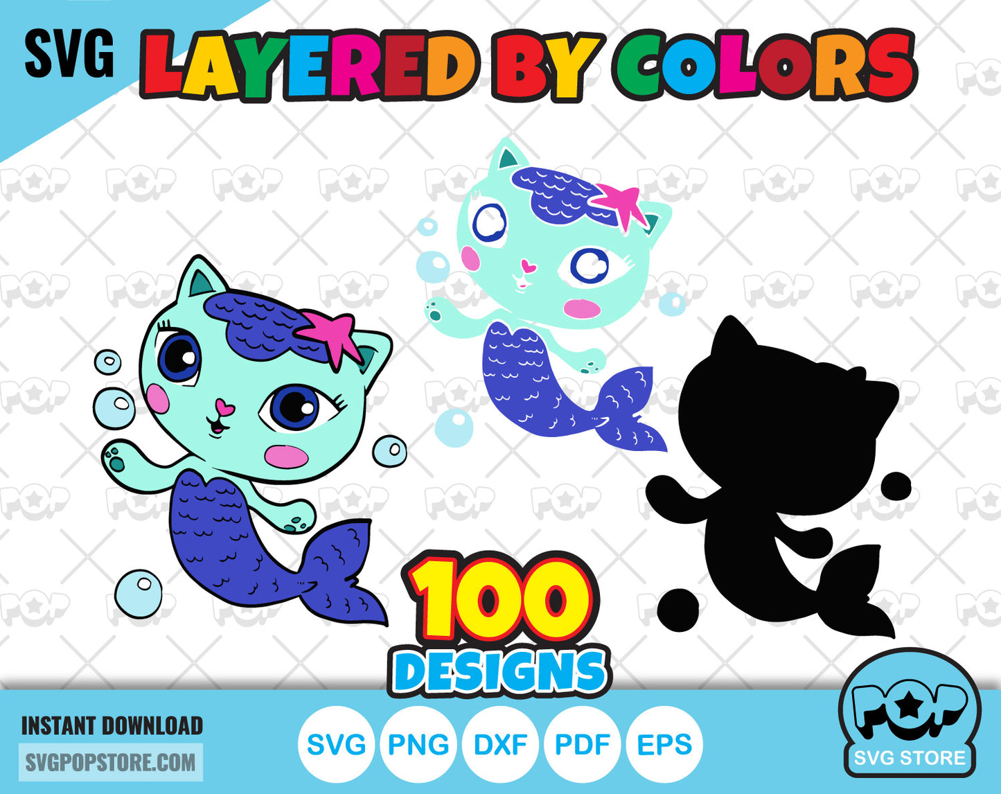 Gabby's Dollhouse 100 cliparts bundle + alphabet, Gabby Dollhouse svg cut files for Cricut / Silhouette, png files N1