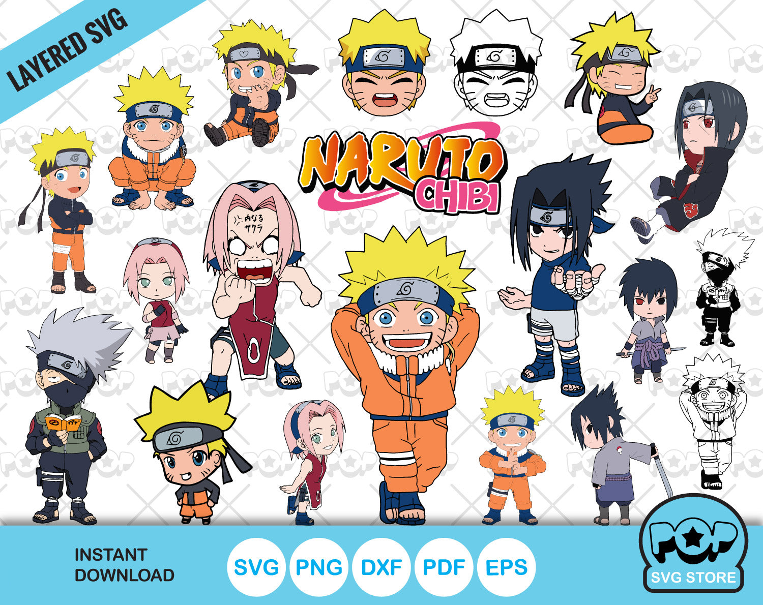 Naruto Chibi All Characters