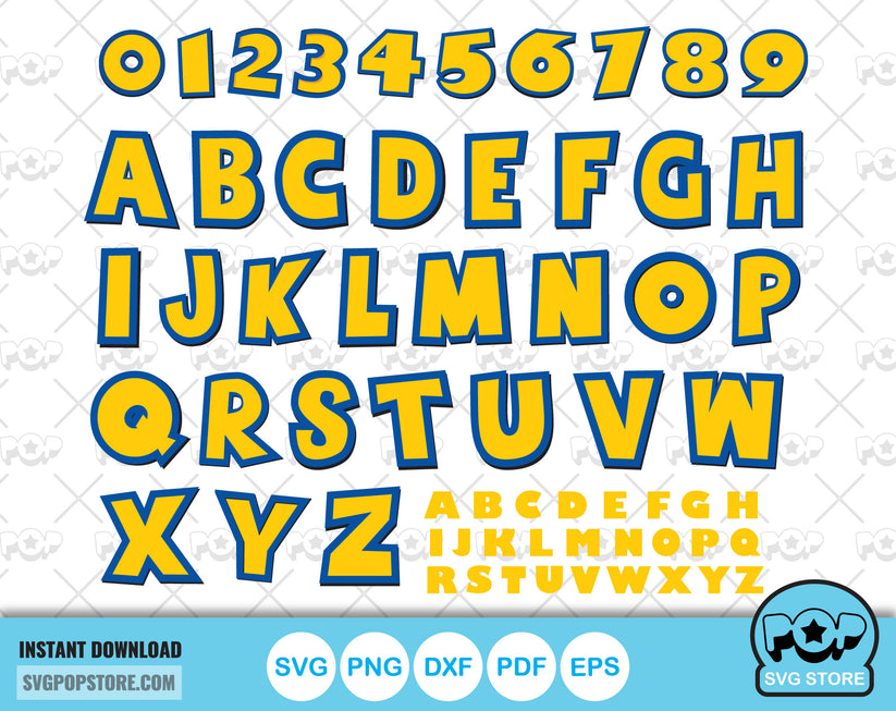 Toy Story clipart bundle + alphabet, Toy Story svg cut files for Cricu ...