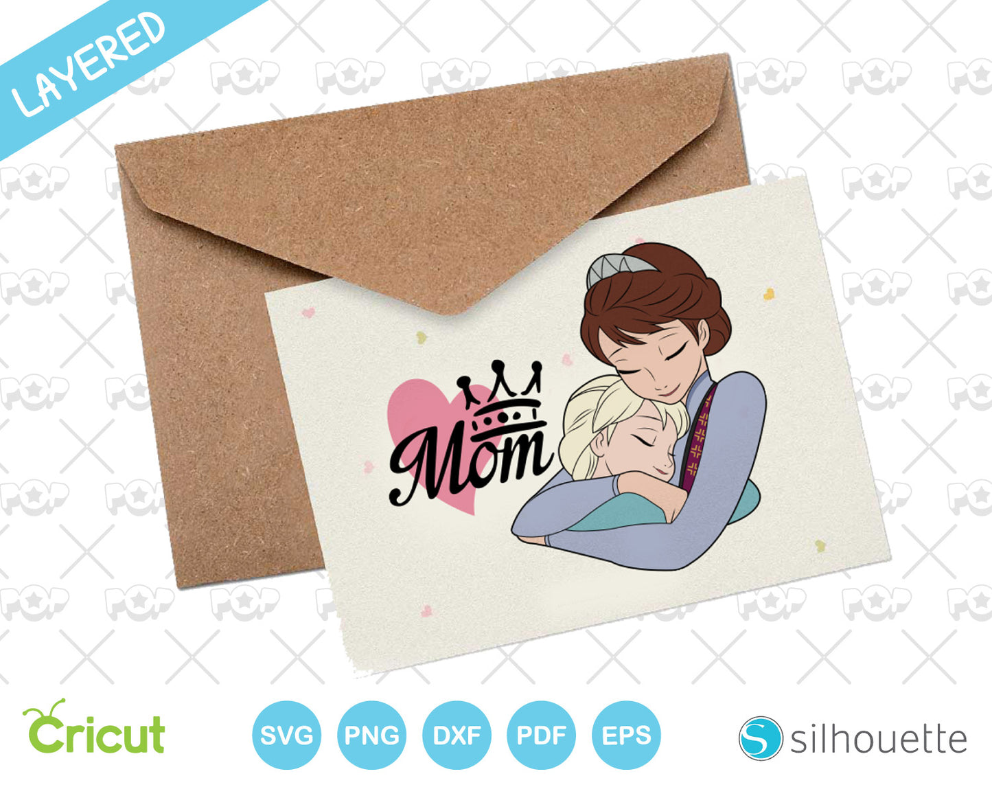 Disney Mother's Day clipart set, Mothers Day SVG cut files for Cricut ...