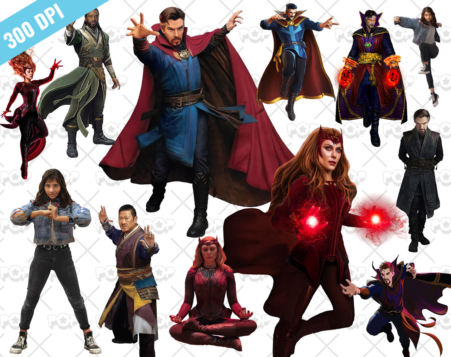 Doctor Strange in the Multiverse of Madness cliparts png, HD PNG cut for Cricut / Silhouette, Doctor Strange HD posters