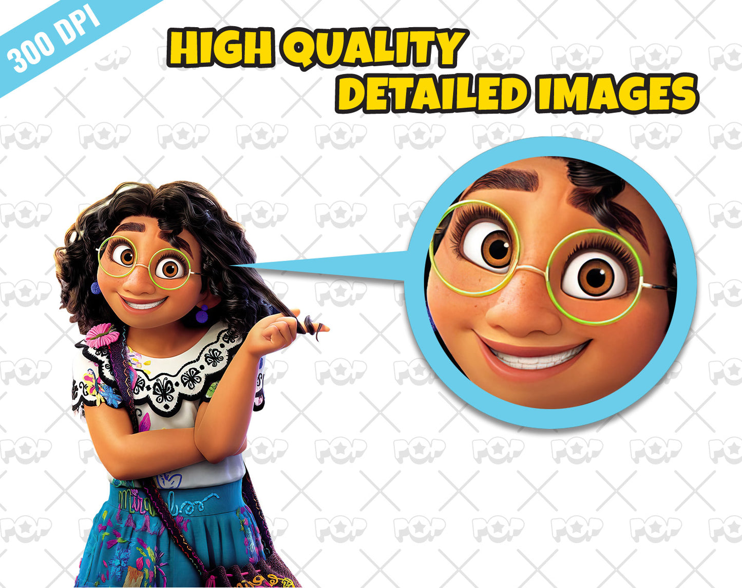 Disney Encanto clipart PNG, transparent PNG, designs for decoration / sublimation, instant download
